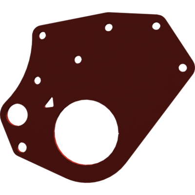 Pièces agricoles - Pièce divers - plaque de support 4m -peinte-