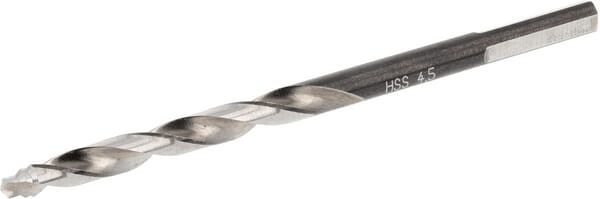 Outils - Outils divers - Foret 4,5 mm HSS-DIN 338-G TURBO STEP