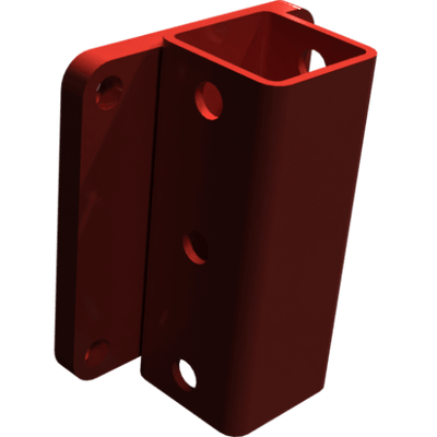 Pièces agricoles - Pièce divers - support de support soudé peint