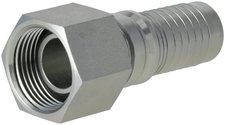Pièces agricoles - Hydraulique - Raccord à sertir 4SH-DN25-1" BSP