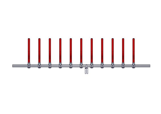 Materiels - Matériel d'élevage - autre - LS CONFORT PLUS VL 12P./5M L.5.45M ROUGE SANS EMBOUT