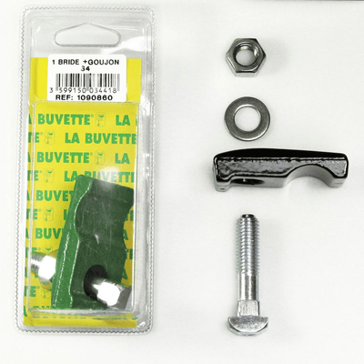 Pièces agricoles - Pièce Alimentation - COQUE 1 ENS BRIDE+GOUJON+ECROU+RONDELLE+JOINT S4/LAC5