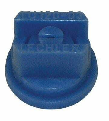 Pièces agricoles - Pièce Pulvérisateur - Buse à jet plat LU 120° 3 bleu céramique Lechler