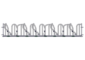 Materiels - Cornadis - PACK DE 6 CORNADIS FESTON AUTOBLOQUANT 8P./6M L.5.64M