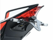 Support de plaque noir R&G RACING Aprilia V4 Tuono