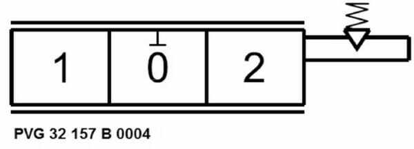 Pièces agricoles - Hydraulique - Arrêt pour PVMR 157-B-0004