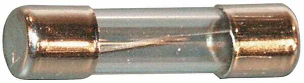 Pièces agricoles - Eclairage - Fusible verre 4A longueur 20mm pack 50x