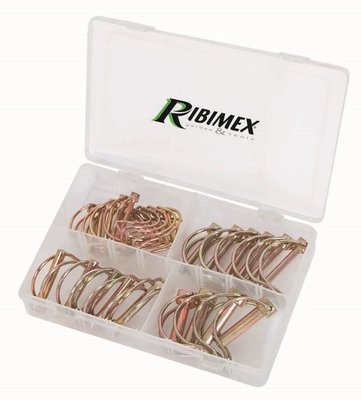 Quincaillerie - Coffrets - LOT 25 GOUPILLES CLIPS TUBES EN COFFRET