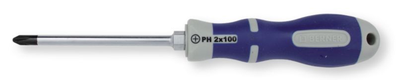 Outils - Outils divers - Tournevis lame ronde 6 pans PH 1X80 (par 1)