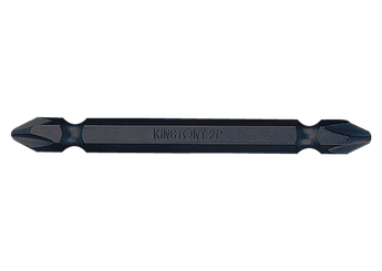 Outils - Outils divers - Embout 1/4" réversible tête courte Phillips N°2 L: 75mm