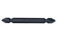 Embout 1/4" réversible tête courte Phillips N°2 L: 75mm