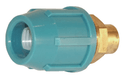 Rac. en laiton 25x22mm PE mâle