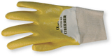 Paire de gants gros travaux premium nitrile jaune EN420 EN388 (4.1.1.1) taille 8 (par 1)