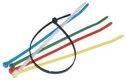 Collier de serrage 9x776mm, blanc, 100pcs