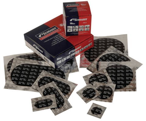 Equipement protection individuelle - Equipement - Boîte 100 pièces ronde de réparation à froid de chambre à air 25mm cycle 60260-67 (par 1)