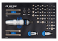 Module mousse + PP 43 pièces Tournevis à frapper + embouts