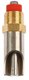 Raccord en laiton à broche fine 1/2"Ø 8 mm 63 mm