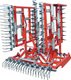 Herse de prairie 7,20 mètres dents vibrantes - équipements arrières dents étrilles