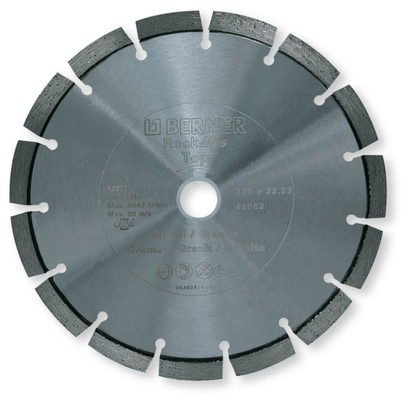 Electroportatif - Electroportatif divers et accessoires - disque diamant coupe à sec pour granit 230x22,2 Top (par 1)