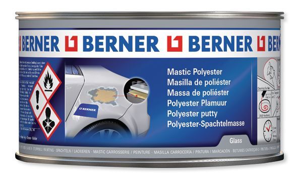 Chimie - Chimie divers - Mastic polyester GLASS, boîte de 1,8 kg (par 1)