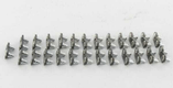 Maillon attache rapide mâle .325" 1.5mm (x 25)