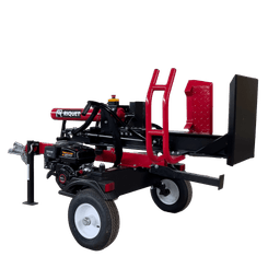 Materiels - Fendeuse à bois - Fendeuse verticale 22 Tonnes sur remorque avec Moteur 6,5cv