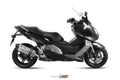 Silencieux MIVV Speed Edge inox/casquette carbone BMW C 600 Sport