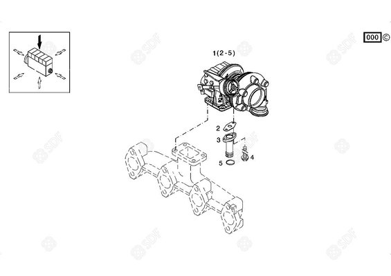 Pièces agricoles - Pieces moteur - TURBO COMPRESSEUR Deutz-Fahr origine