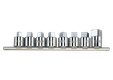 Douille à tête carrée 1/2" 8 pièces