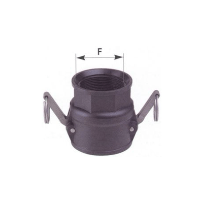 Pièces agricoles - Raccords - 1/2 RACCORD A CAME 3/4"F-FIL.1/2"F