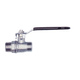 VANNE BILLE 2V LAITON M3/8"-M1/2" POIG DR