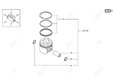 JEU DE SEGM.PISTON Deutz-Fahr origine
