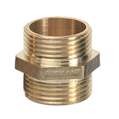 Arrosage - Raccords Express Laiton - DOUBLE MAMELON LAITON M/M 1"