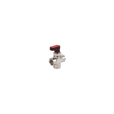 Pièces agricoles - Hydraulique - VANNE A BILLE 3 VOIES 1/4" F