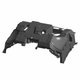 PANEL-CLOSEOFF,FRONT,HVAC,BLK Polaris origine