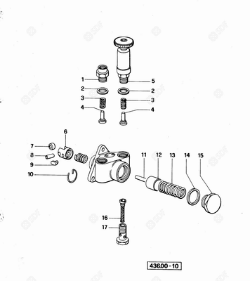 Pièces agricoles - Pieces moteur - POMPE D ALIMENTATION Deutz-Fahr origine