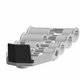 TRAY-ROUTING,FRONT,BLK Polaris origine