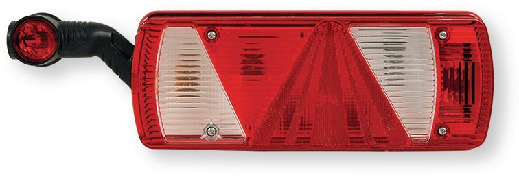 Automobile - Consommables et accessoires auto. - Feu multifonctions Ecopoint II droit avec corne avec lampes (par 1)