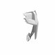 FENDER-REAR FLARE,LH,AVL GRAY Polaris origine