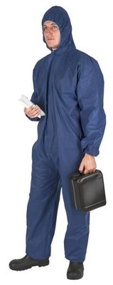 Vêtements et protections - Equipement - Combinaison jetable L, bleue, 55 gr