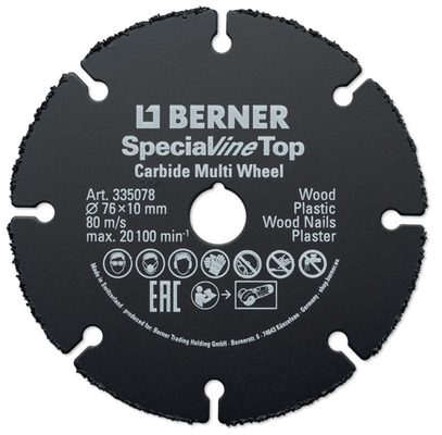 Electroportatif - Electroportatif divers et accessoires - Disque carbure 115x22 (par 1)