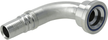 Raccord à sertir 4SH-DN40 avec flasque ø79,4 mm 90°
