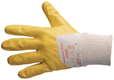 Gants travaux nitrile jaune (par 1)