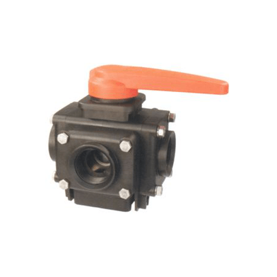 Pièces agricoles - Hydraulique - VANNE BILLE TIRANTS 1"1/4 F 5 V