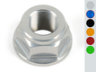 Écrou axe de bras oscillant LIGHTECH ergal M18x1,50 - cobalt
