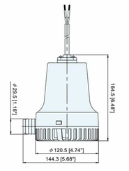 Pièces agricoles - Cloture,Jardin & Sylviculture - Pompe submersible 12V + 8 mètr