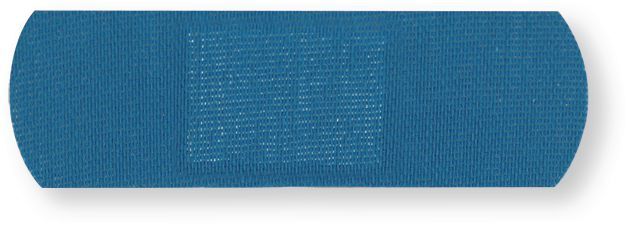 Equipement protection individuelle - Equipement - Pansement détectable QF bleu 25x65mm recharge x45pcs (par 1)