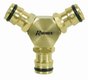RACCORD TRIPLE MALE LAITON SUR CARTE