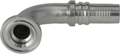 Raccord à sertir 4SH-DN32 avec flasque ø60,3 mm 90°