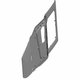 PNL-DOOR,EXT,REAR BASE,RH,BLK Polaris origine